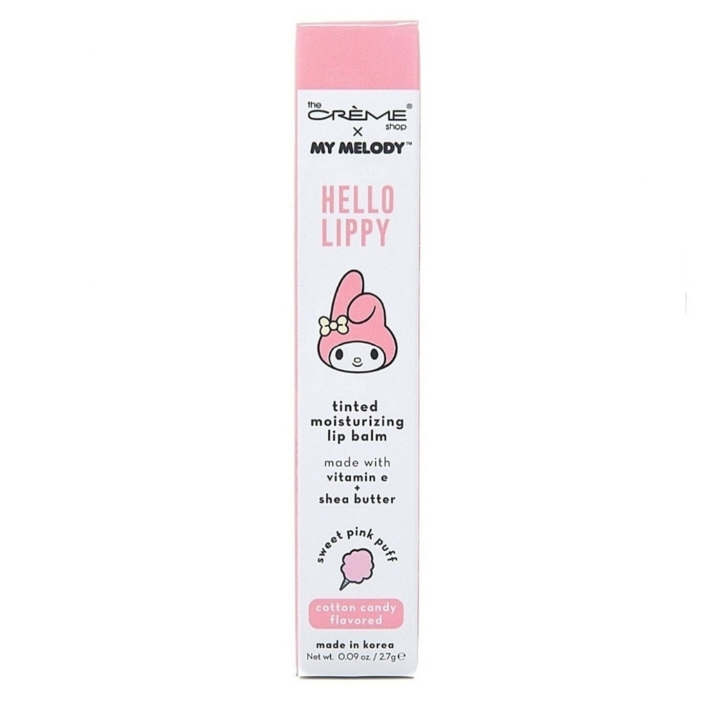 THE CREME SHOP X MY MELODY NEW Hello Lippy Cotton Candy Flavored Lip Balm